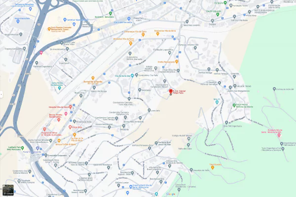 Mapa de localização